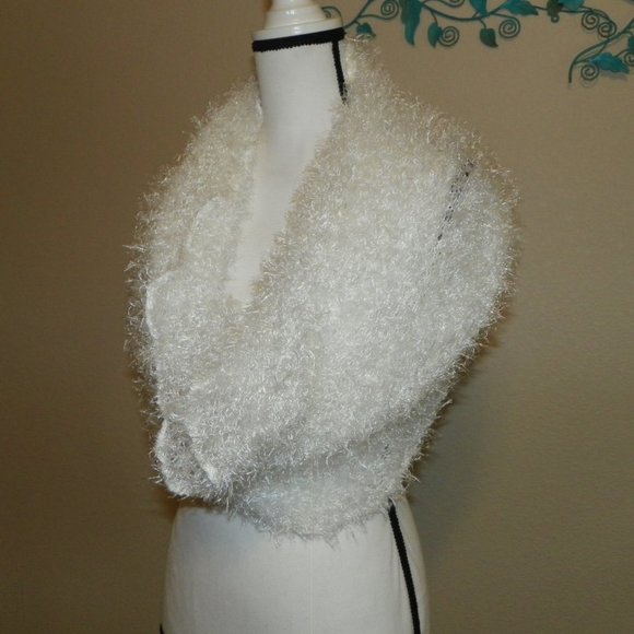 Scarf LOT 3 Blue Black White Neck Wrap - Picture 5 of 7